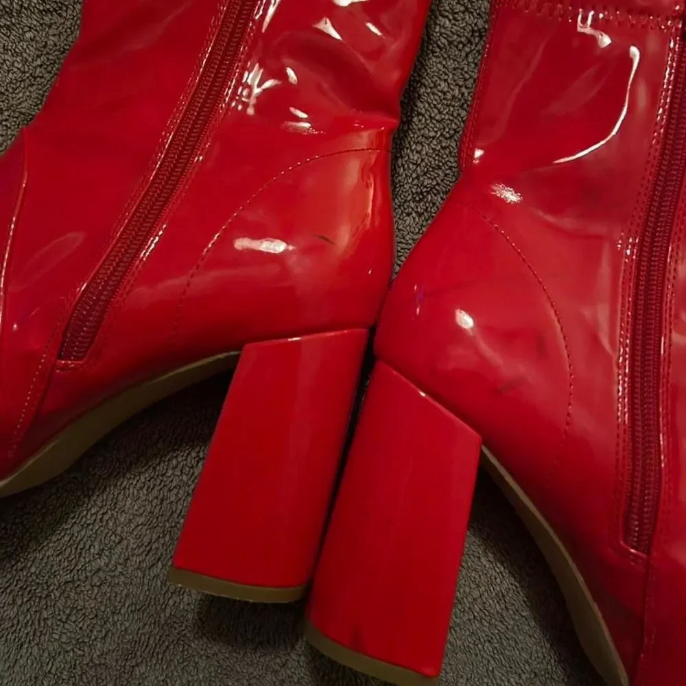 Unbranded Women's Red Boots